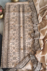 Elegant Pure Cotton Embroidered Suit with Muslin Dupatta – Perfect for Daily & Casual Wear
